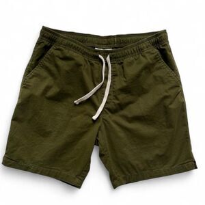 Olive Green 7” Drawstring Shorts Men’s Medium